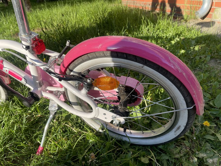 Rowerek dziewczęcy koła 16 cali BTWIN