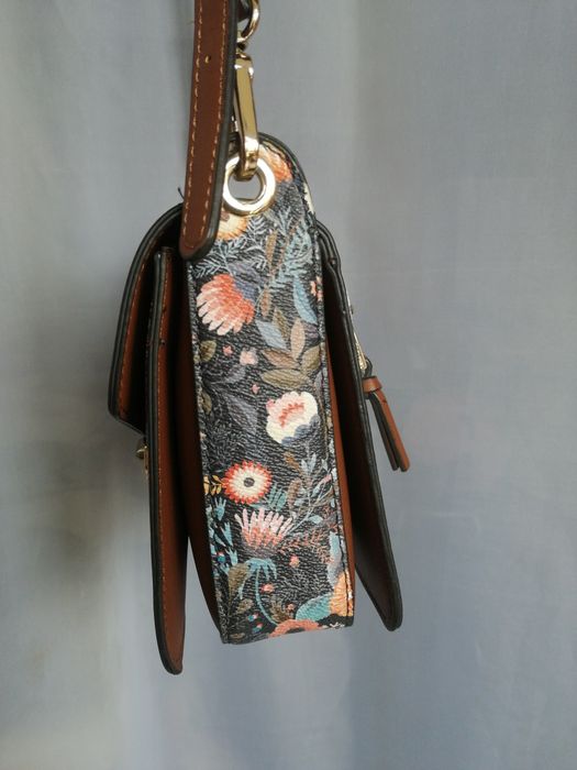 Bolsa tiracolo com estampa de flores Parfois