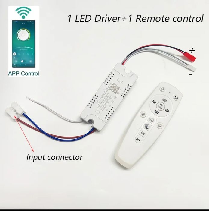 Led драйвер люстри 24,36,40,60ват Intelligent LED Driver