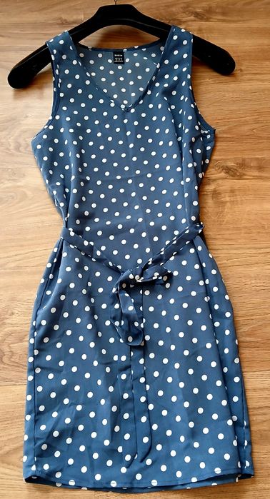 Sukienka w kropki grochy xs