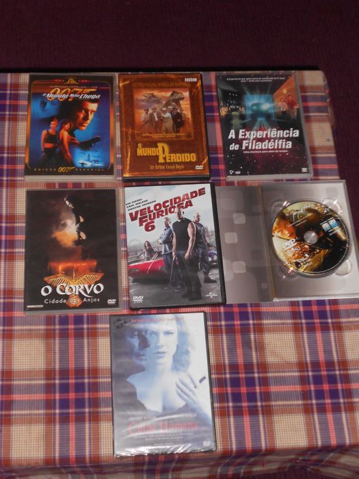 DVD originais filmes acçao comedia aventura thriller ficçao 20 titulos