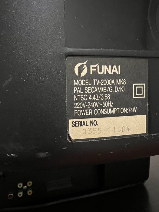 Телевизор Funai, робочий. Б/у.