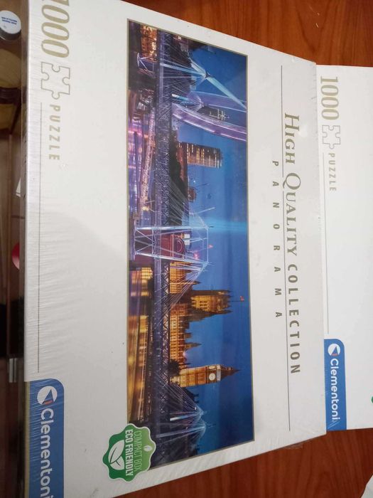Puzzle Clementoni 1000 peças NOVO com 50% de desconto
