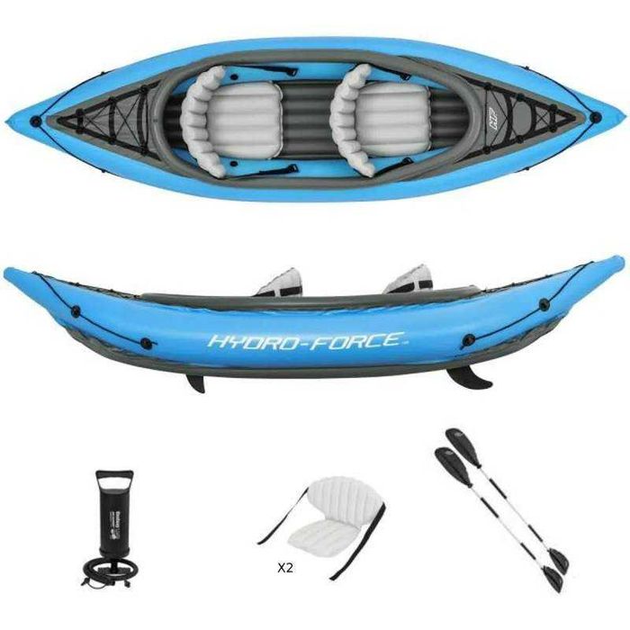 Bestway Kajak dmuchany z wiosłami i pompką, 331 x 88 cm 65131