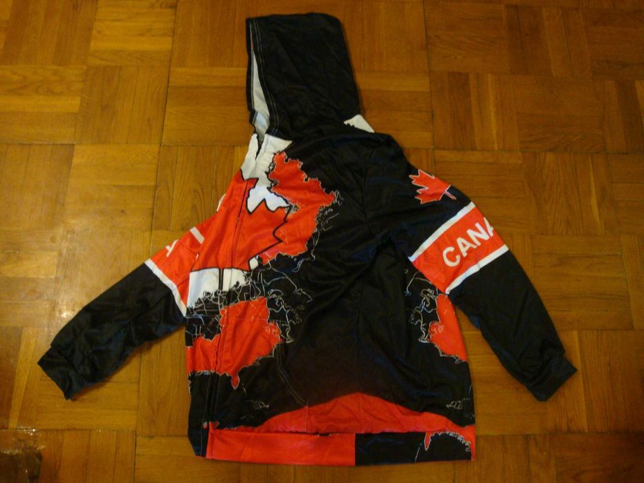 Толстовка - Худи CANADA с застёжкой и капюшоном  , размер XL ( 54-56 )