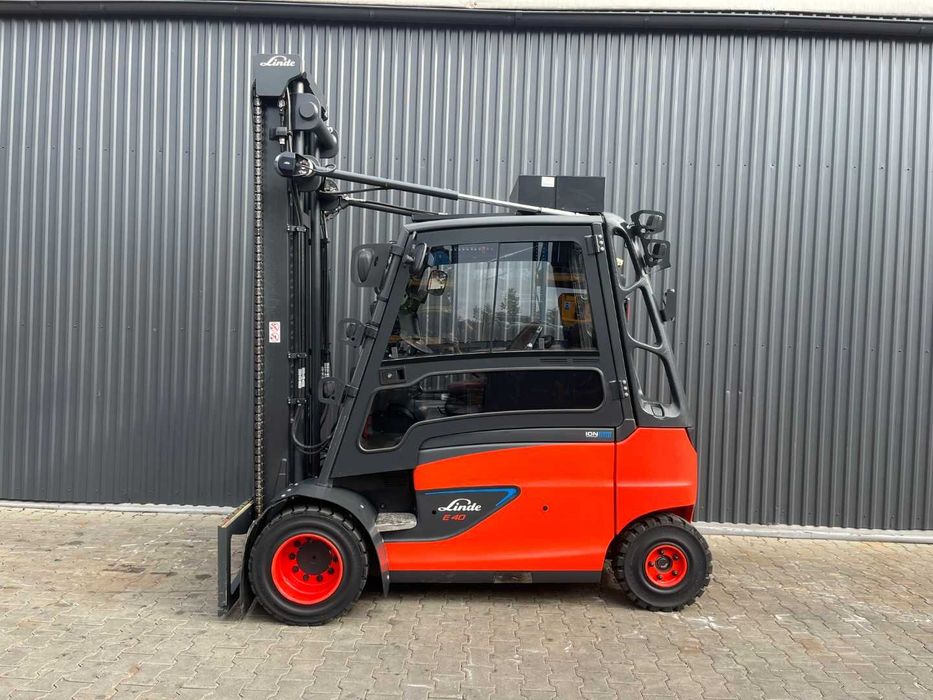 Wózek widłowy Linde E40HL-01/600 Elektryczny 2023 rok tylko 620h Kabina
