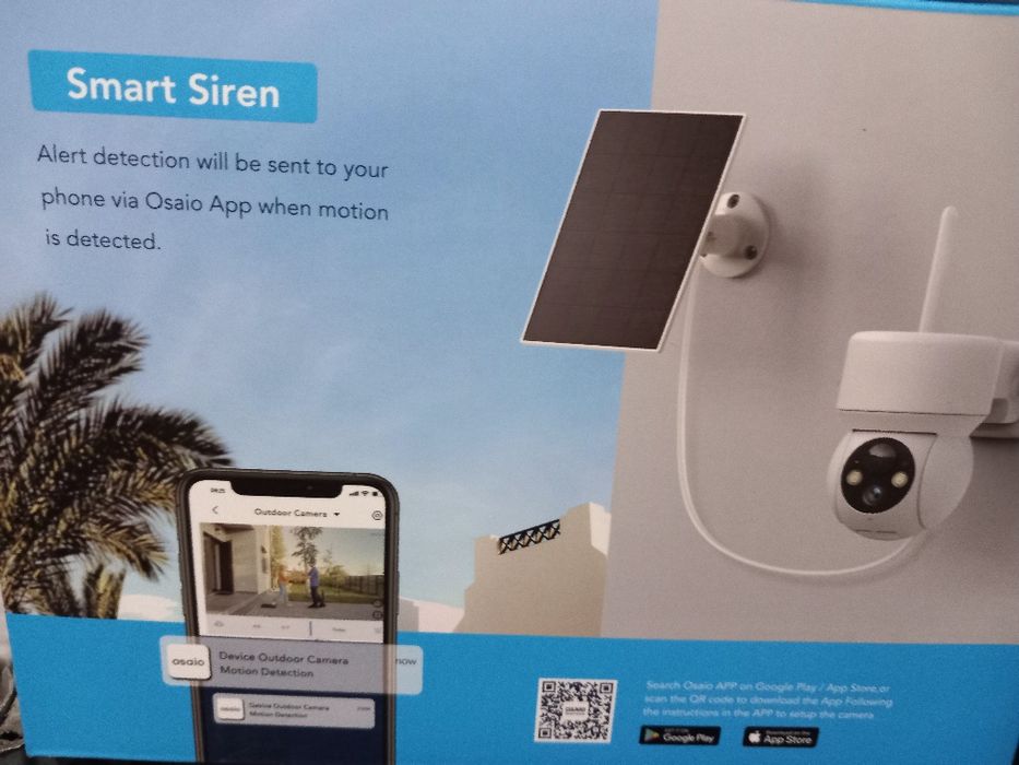 Cameras de filmar com painel solar