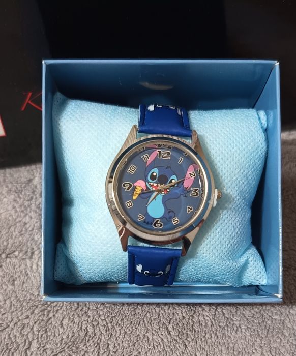 Niebieski zegarek dziecięcy Lilo&Stitch