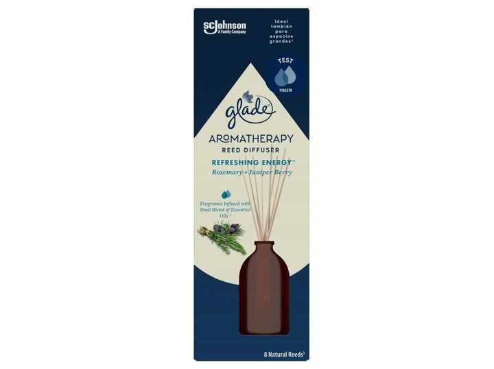 Glade Aromatherapy Patyczki zapachowe ROZMARYN I BERRY 80 ml
