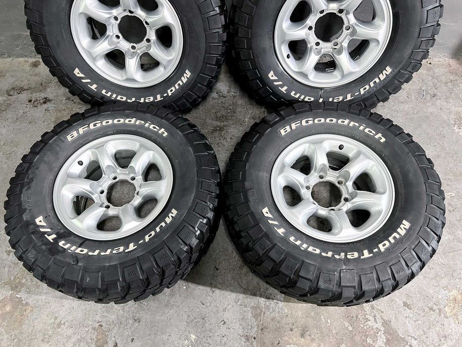 Jantes ORIGINAIS Mitsubishi / ENKEI - 6x139.7 - Pneus Bfgoodrich Mud