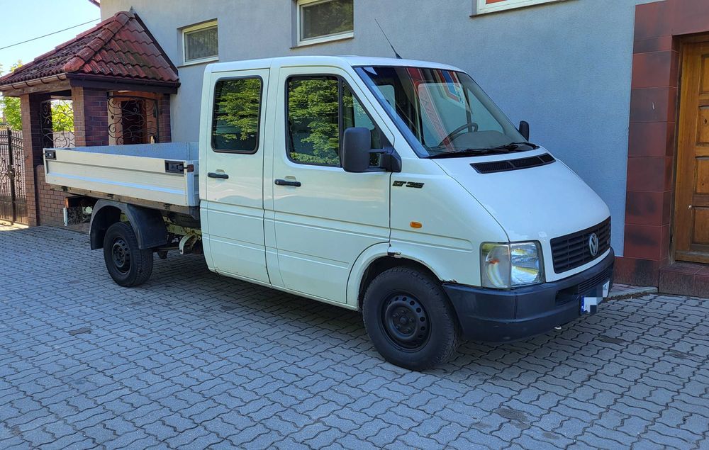 Volkswagen LT35 2.5TDI 109KM doka brygadowka LT28 sprinter 6-osobowy