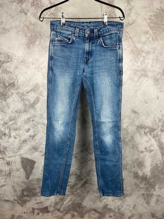 Levis Strauss spodnie denim jeans szary tab classic 511 niebieskie