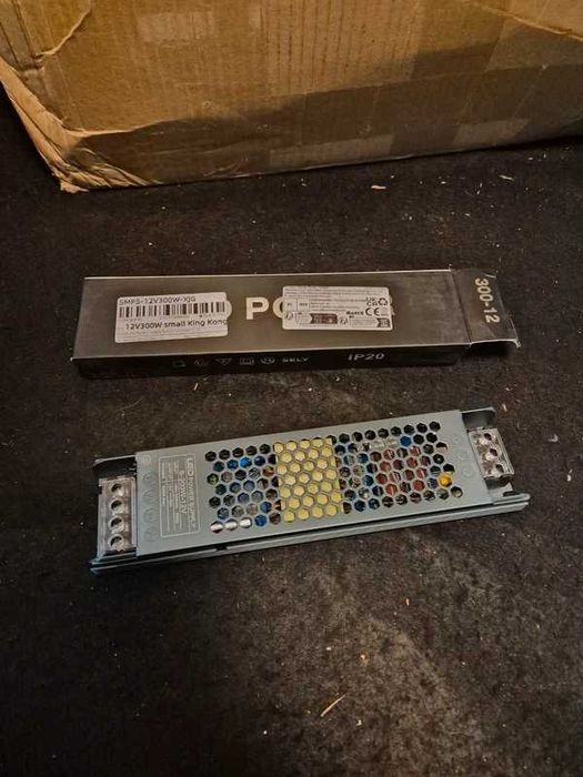 Zasilacz LED 300W 12V 25A FLAT Expert Slim