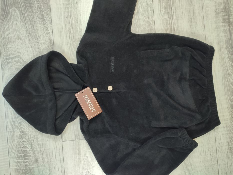 Nowa bluza polarowa z kapturem kangurek 110