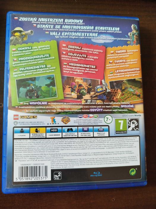 "Lego Worlds" na PS4 (PL Dubbing)