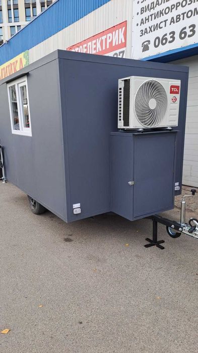 фургон, битовка, будинок на колесах, мобільне житло 2х3 Ассортимент