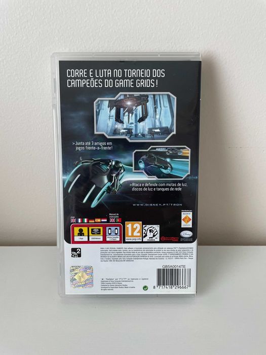 Tron: Evolution - (PSP Essentials) - Completo & Testado