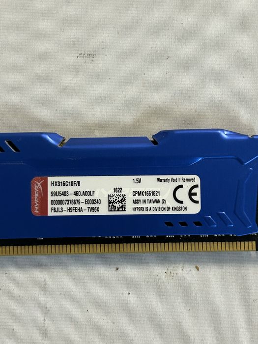 Memoria ram computador