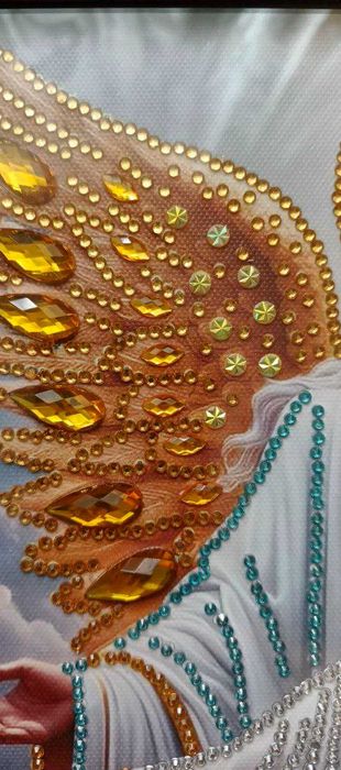 Картина Святі - Часткова Алмазна та бісерна викладка