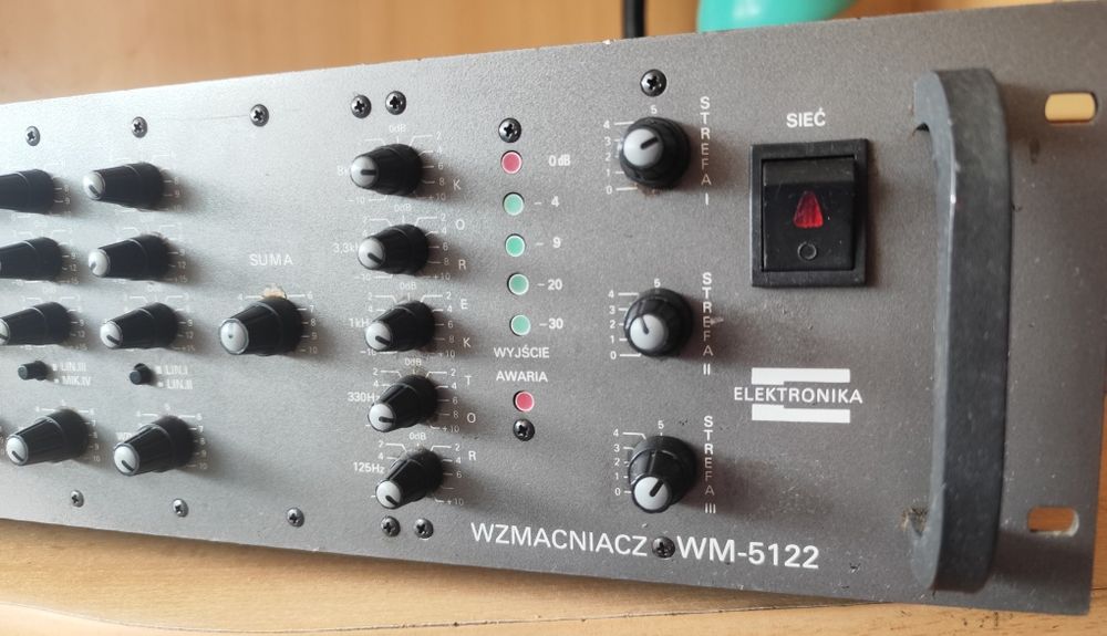 Wzmacniacz radiowęzłowy Elaktronika WM-5122