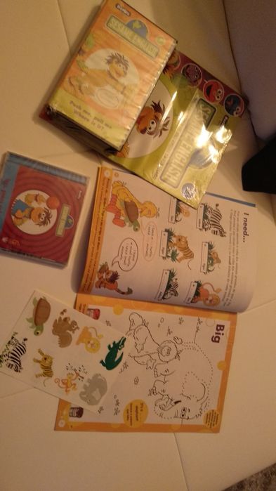 Sesame English Rua Sésamo aprender inglês VHS CD