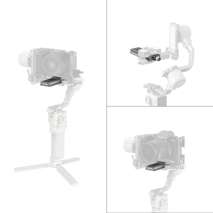 Швидкознімна пластина для DJI RS 4 Mini Arca-Swiss mount plate, Quick Release Plate for DJI RS 4 Mini