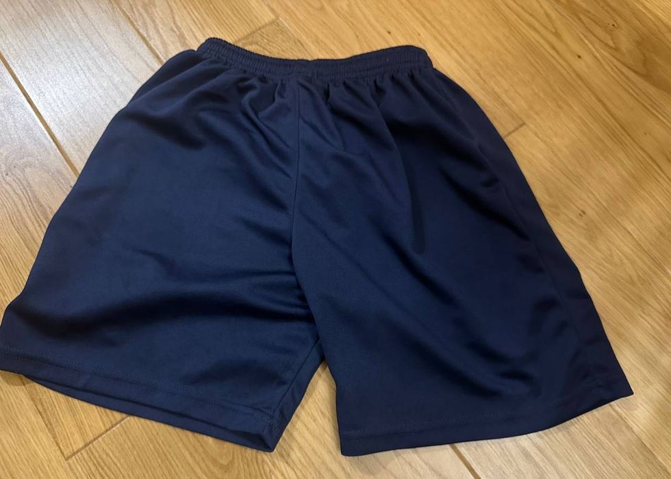 Темно-сині футбольні шорти Барселона на 9-13 років