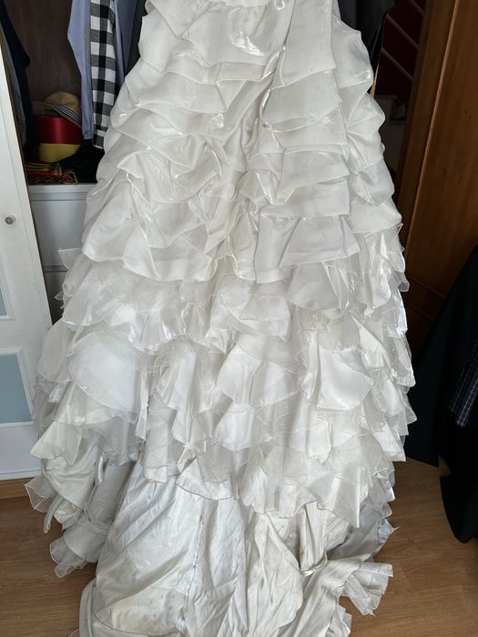 Vestido de noiva completo