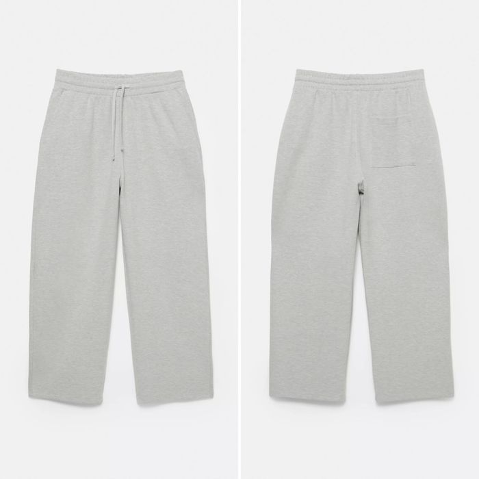 Широкі Штани Pull&Bear Balloon Fit Оригінал Чоловічі Спортивні Брюки Джогери Широкие Мужские Спортивные Серые
