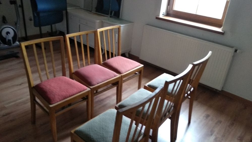 Babcine krzesła do jadalni