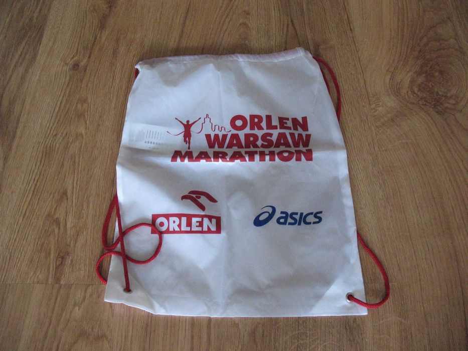 Plecak sportowy worek Orlen Warsaw Marathon ASICS ORLEN