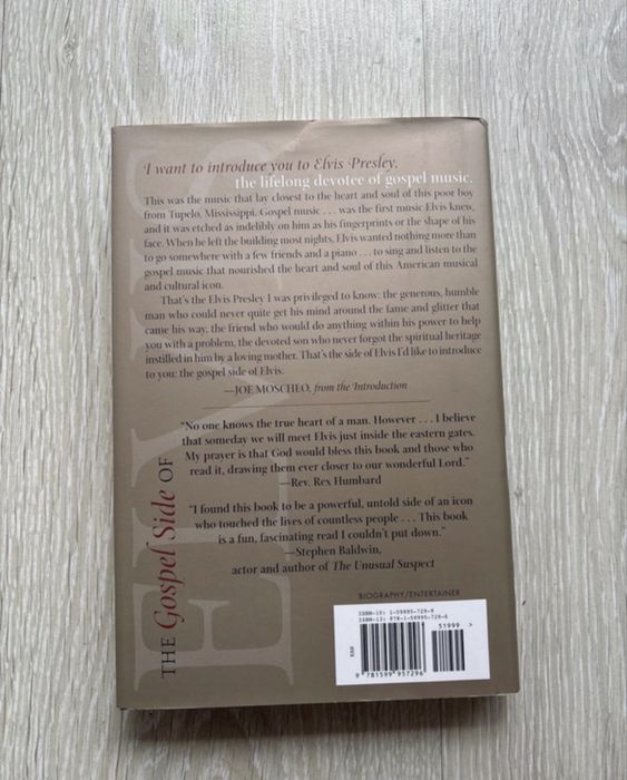 Livro The Gospel Side of Elvis