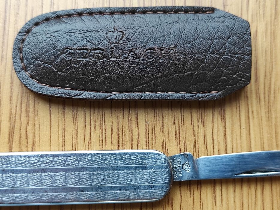 ORYGINALNY Scyzoryk GERLACH Stainless - klasyczny, z etui
