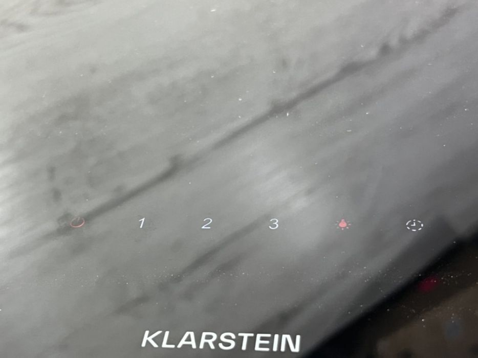 Витяжка кухонна острівна Klarstein Kronleuchter XL 90 см, дефект