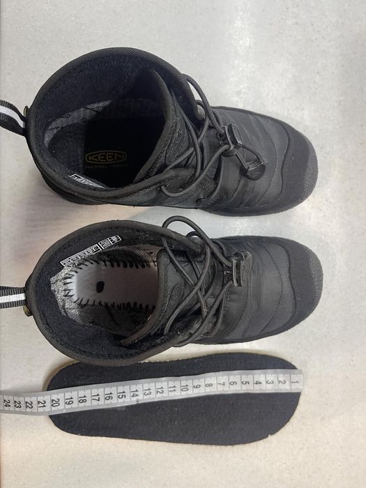 Дитячі черевички KEEN, ориг.,,на 29см, термо, не мокнуть. Ідеал.