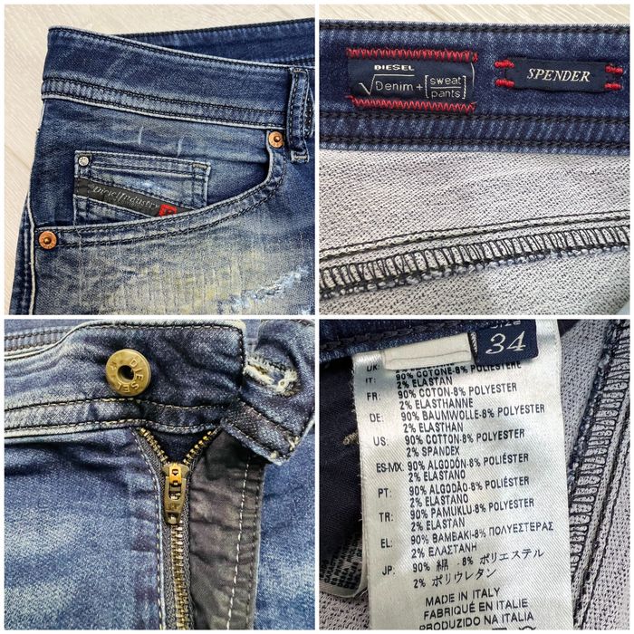 Джинсы DIESEL JoggJeans оригинал Италия б/у
