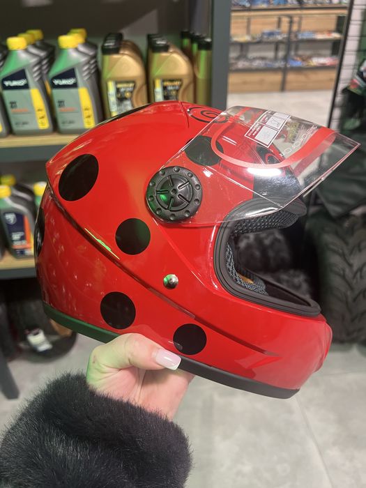 Мото шолом дитячий / шлем детский, маленький для скутера и мопеда
