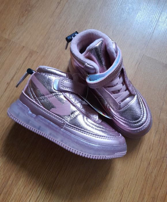 Ботінки, хайтопи, черевики утеплені jong golf 28р. 17.7см. Світяться.