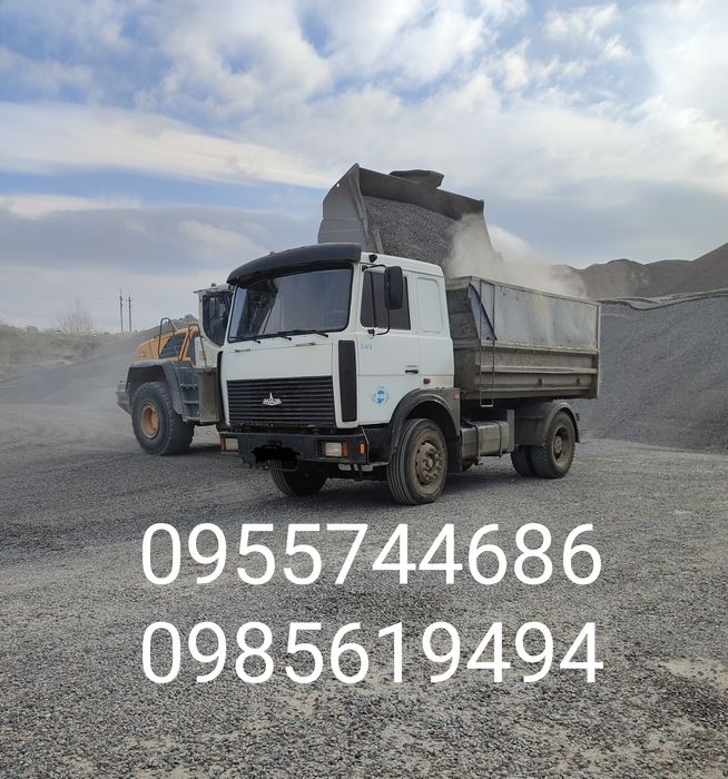 Доставка Пісок, відсів, щебінь