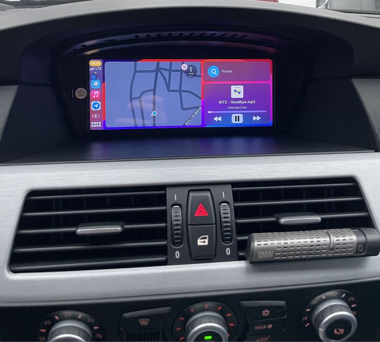 Дисплей Android 4/32GB 8/64GB CarPlay BMW E60 E61 Е63 Е64 E90 E91 Е92