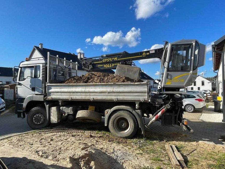 kompleksowe prace ziemnie , wykopy , niwelacje, rozbiórki