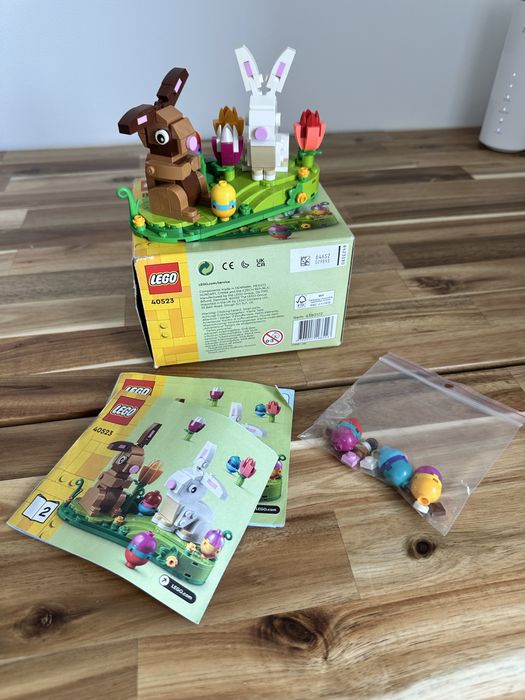 LEGO 40523 Zajączki wielkanocne komplet pudełko