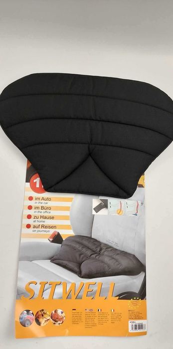 Poduszka klinowa do samochodu, na fotel