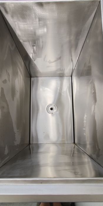Móvel inox com cuba para hotelaria lavagens gorduras