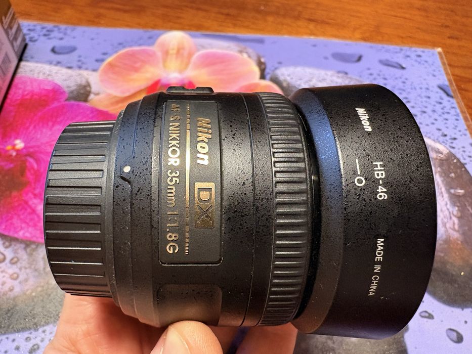 Обʼєктив Nikkor lens AF-S DX NIKKOR 35mm f/1.8G