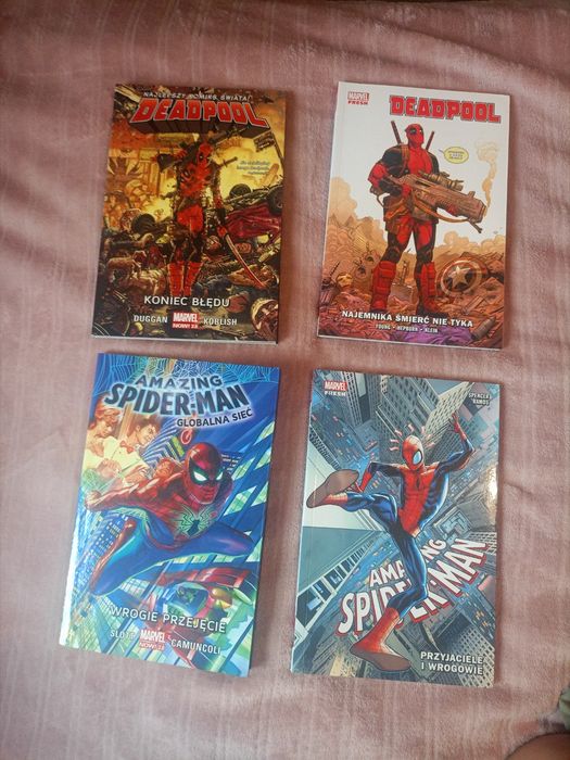 Komiksy spiderman i deadpool