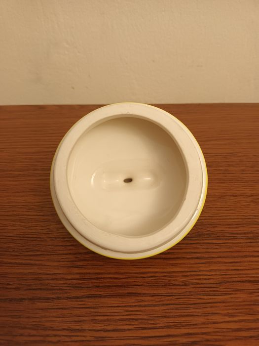 Ceramiczne pokrywa do słoika - Kwiatek