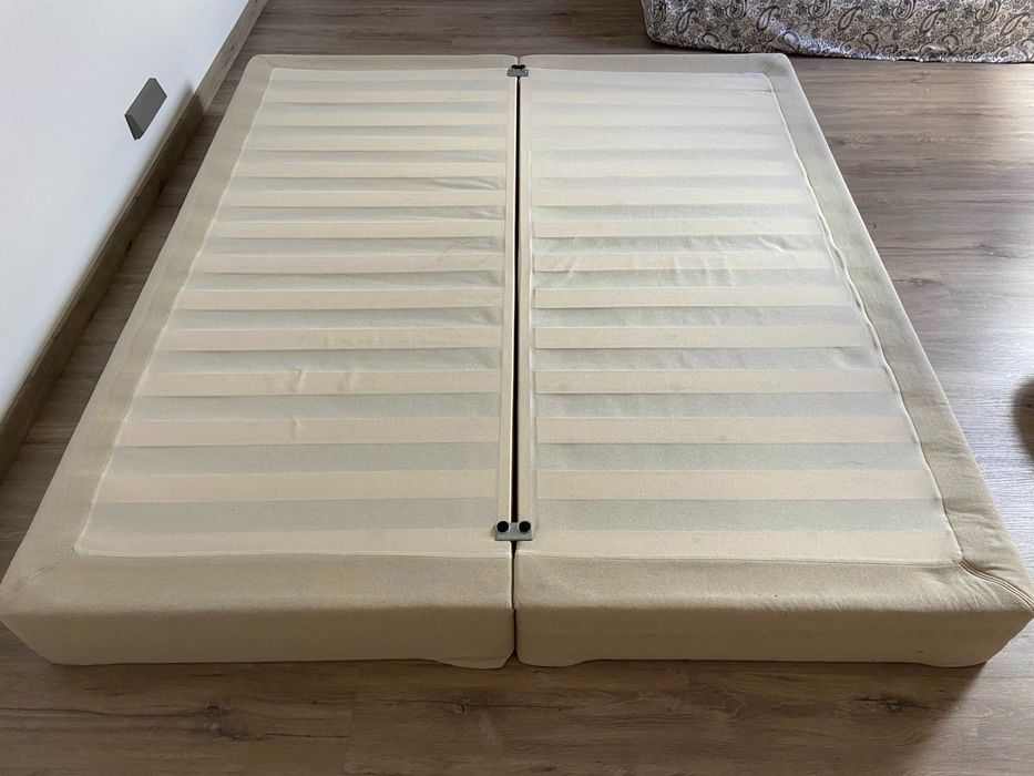 Oportunidade: Sommier 180x200 IKEA, LYNGOR, com respetiva capa