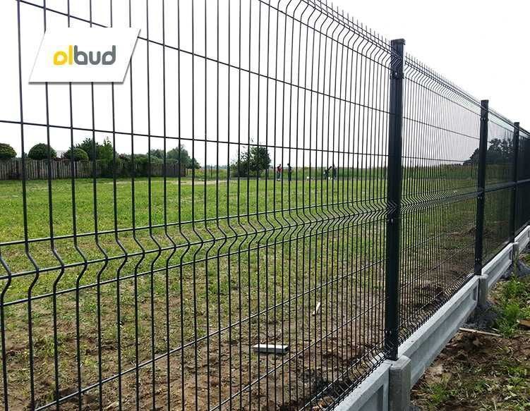 Ogrodzenie panelowe 3D 1530mm fi4mm grafit - cena 1mb - panel ogrodzeniowy 3D Kwidzyn