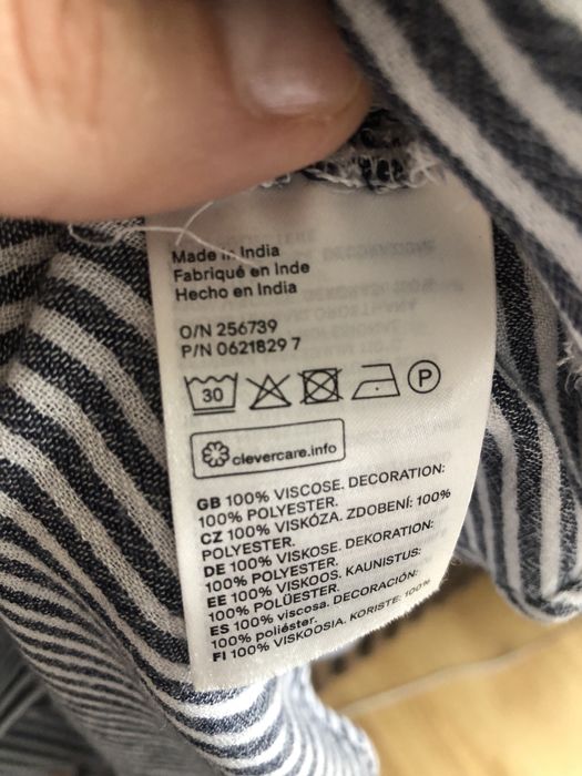 Sukienka H&M r. 38 100% viskoza